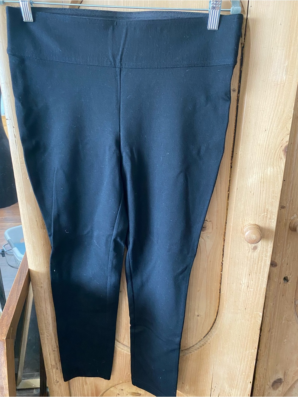 INC International Concepts Black Pull-On Leggings